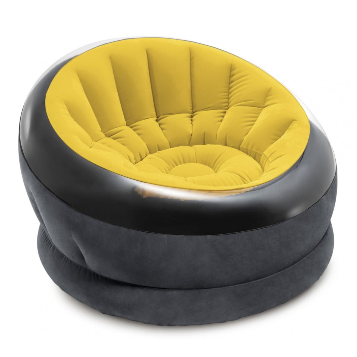 Intex 68582-yellow (112 x 109 x 69см) Надувное кресло