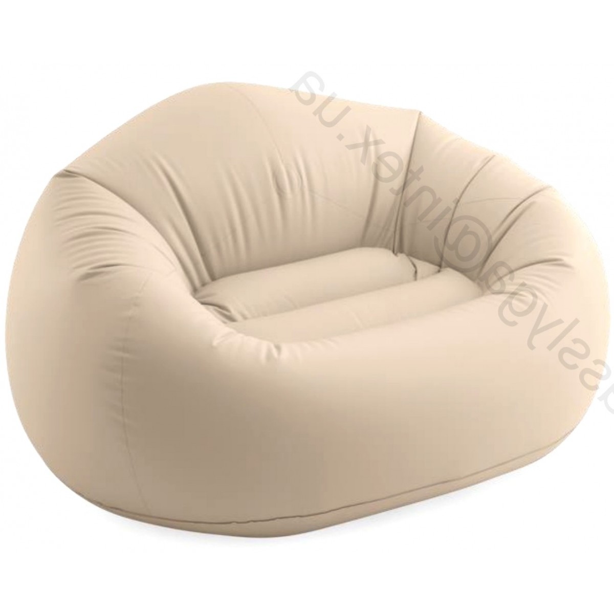 Intex 66505 (137 x 127 x 74см) Надувное кресло, серое
