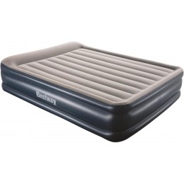 Bestway 67630 (203 x 152 x 46см) Надувная кровать с подголовником