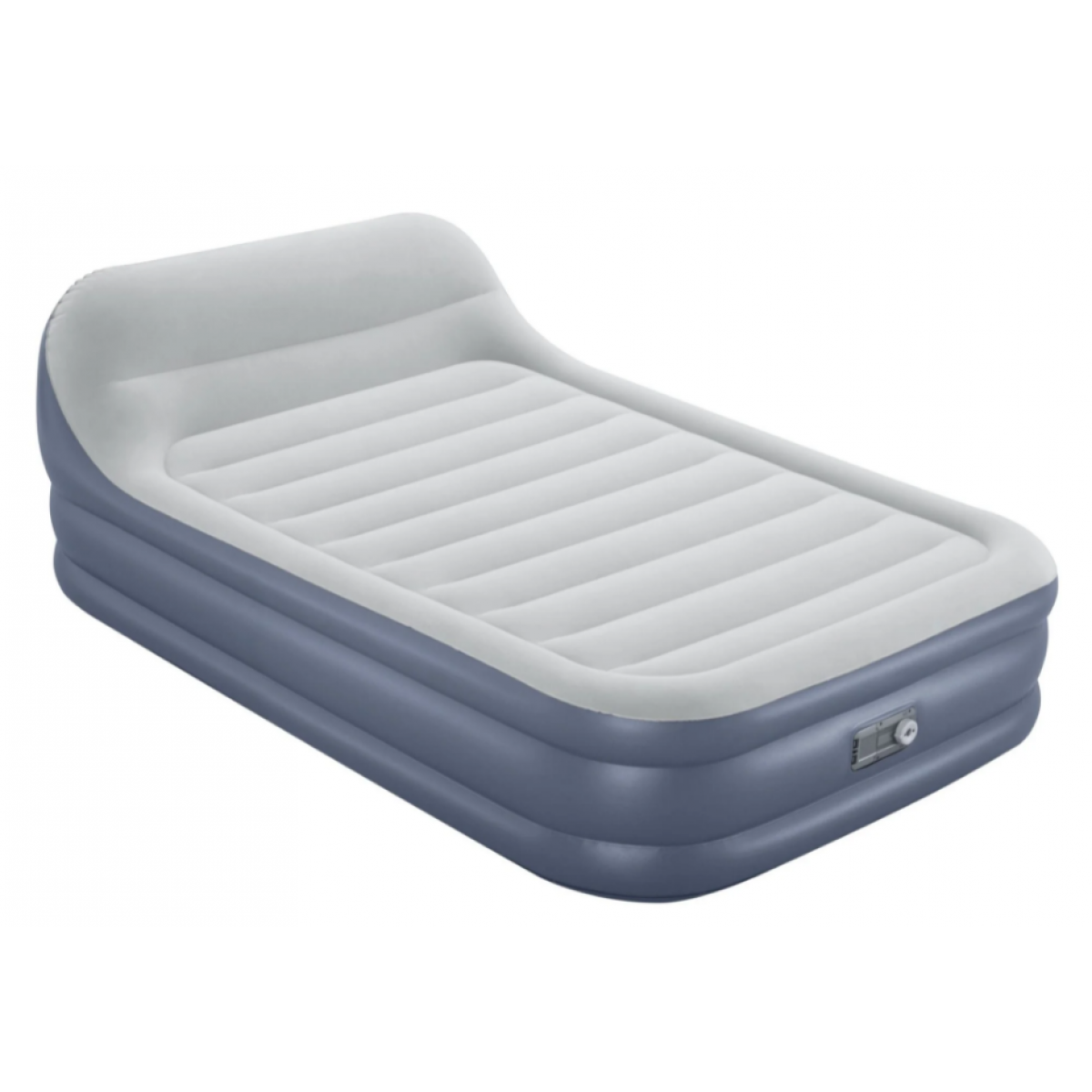 Bestway 67923 (226 x 152 x 46(84)см) Надувная кровать с подголовником