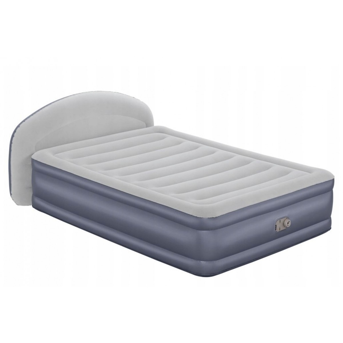 Bestway 671bd (229 x 152 x 46(84)см) Надувная кровать с подголовником