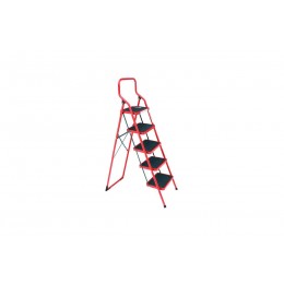 Стремянка Intertool 1625 мм х 5 ступени 380 х 260 мм (LT-0035) сталь Стремянка Intertool 1625 мм х 5 ступени 380 х 260 мм (LT-0035) сталь