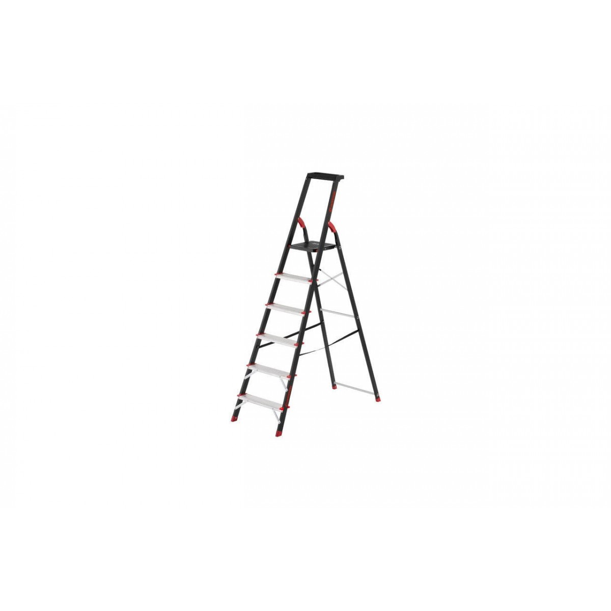 Стремянка Intertool 6 ступеней x 1280 мм (LT-0056) сталь
