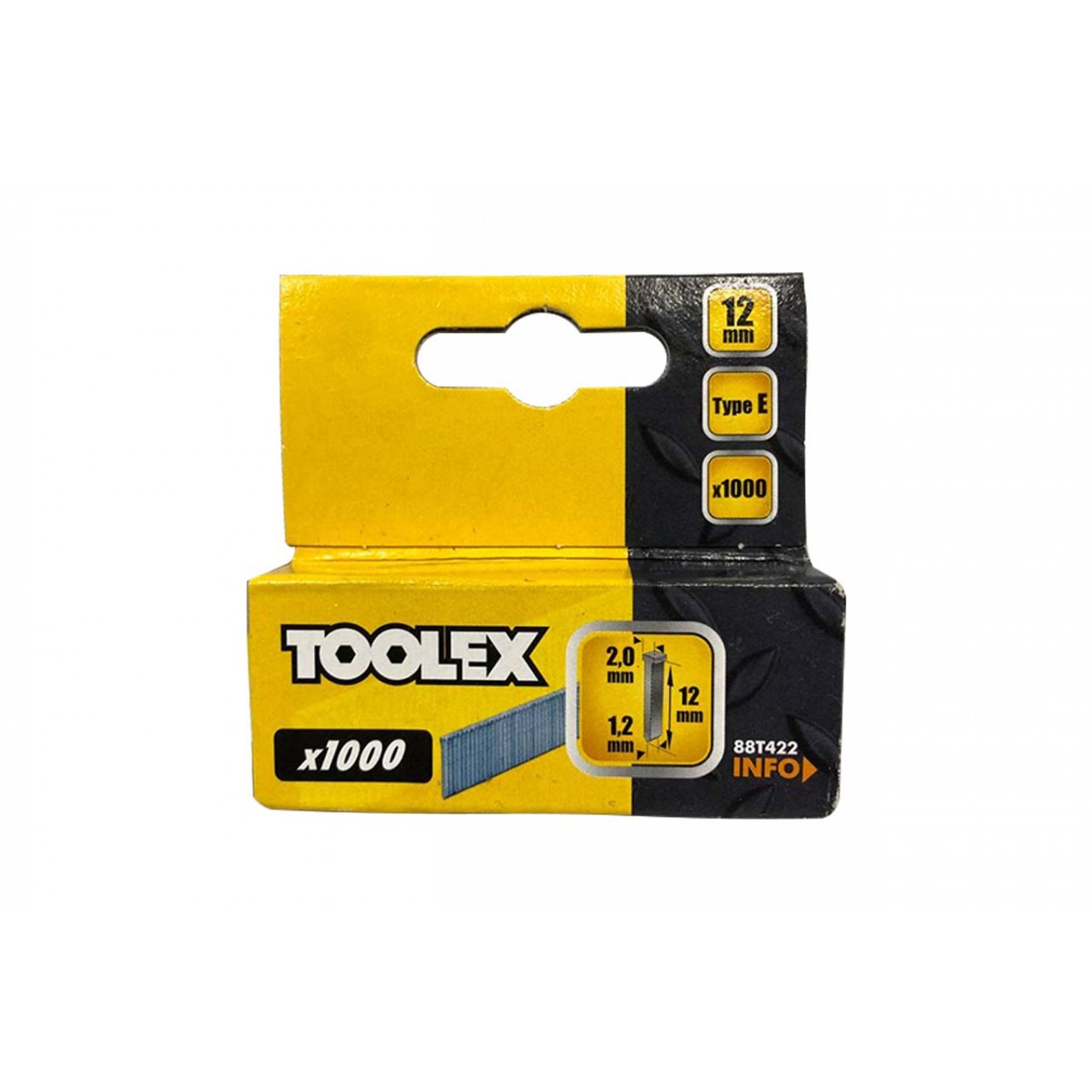 Гвоздь Toolex 12мм (88Т422)