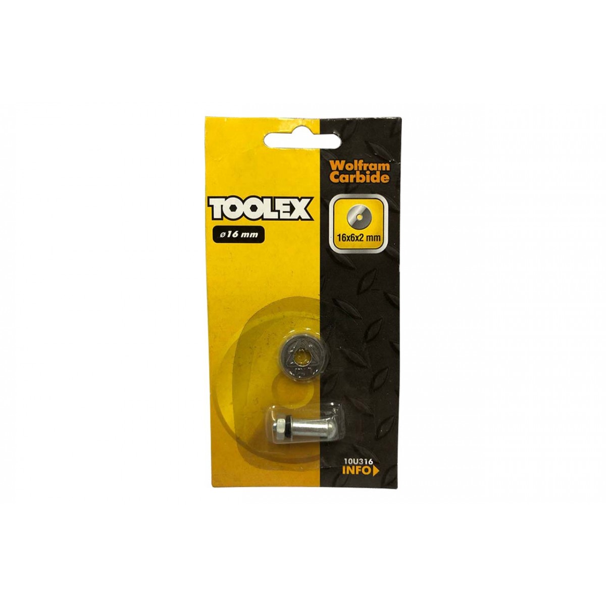 Колесо сменное для плиткореза Toolex 16 x 2 x 6мм (10U316)
