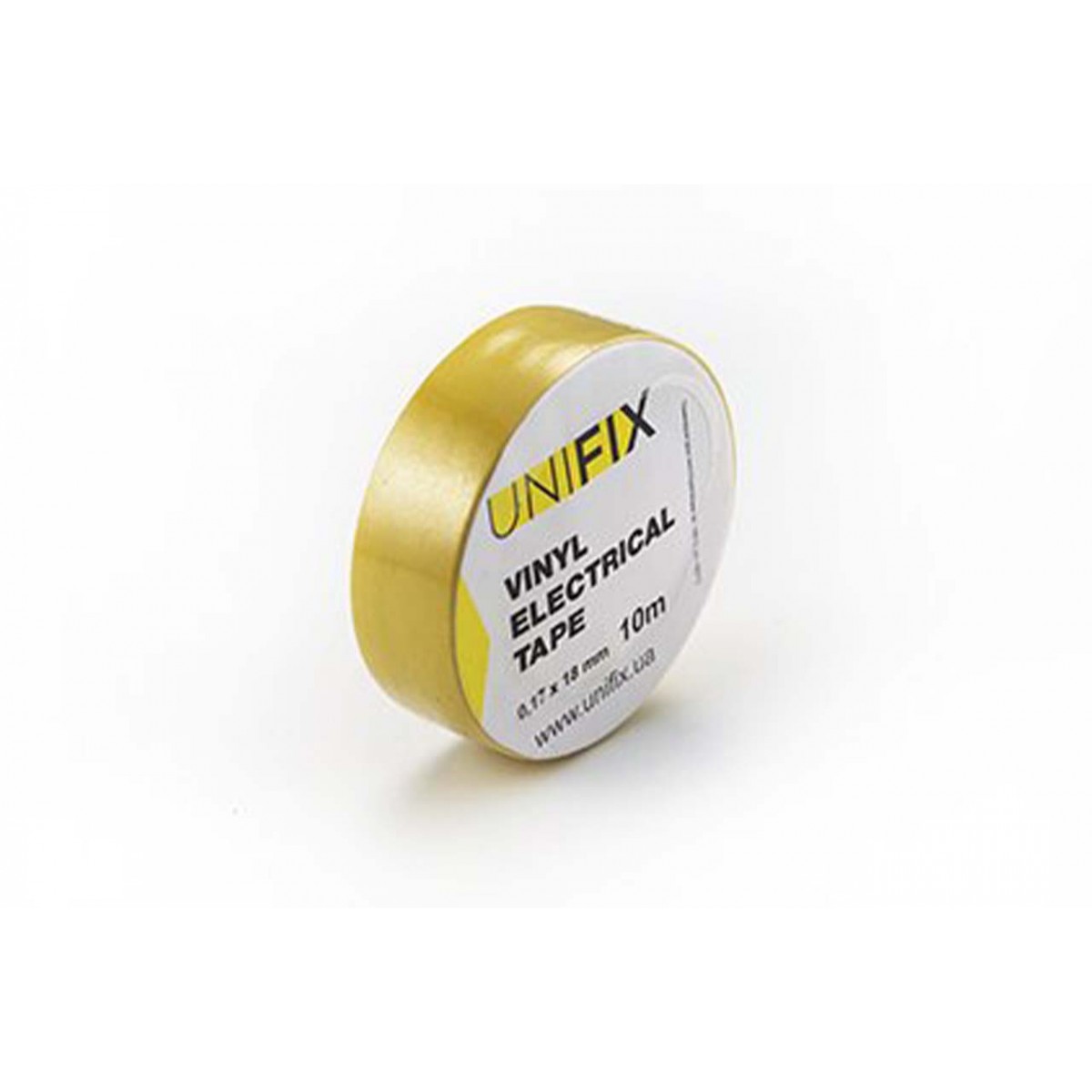 Лента изоляционная Unifix 18 x 0.17 мм x 20 м желтая (ETU-20Y)