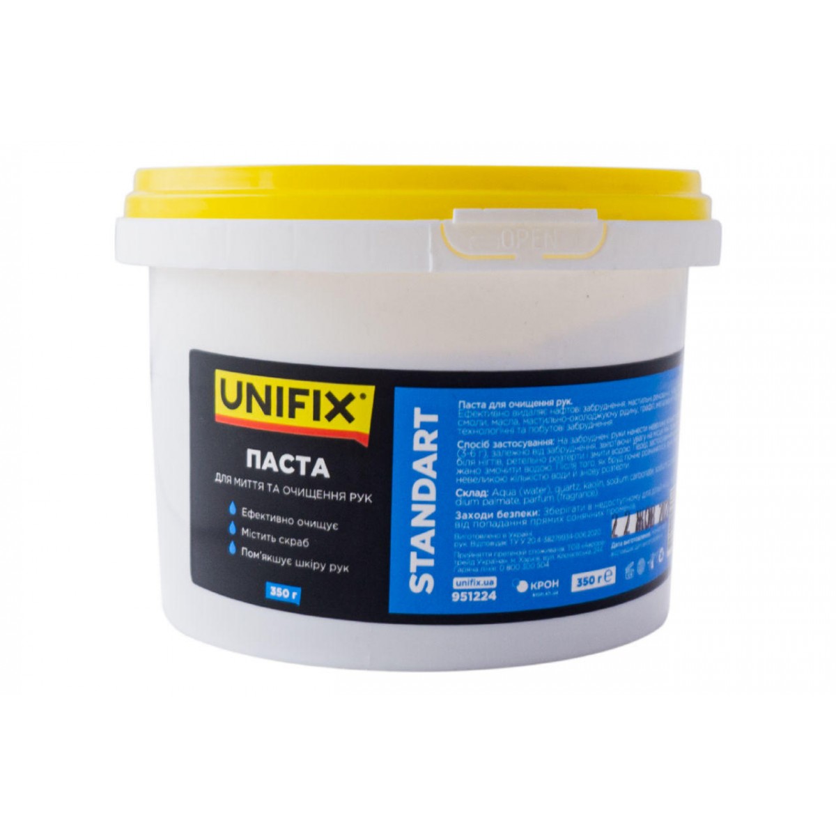 Паста для очистки рук Unifix 350 г (951224)