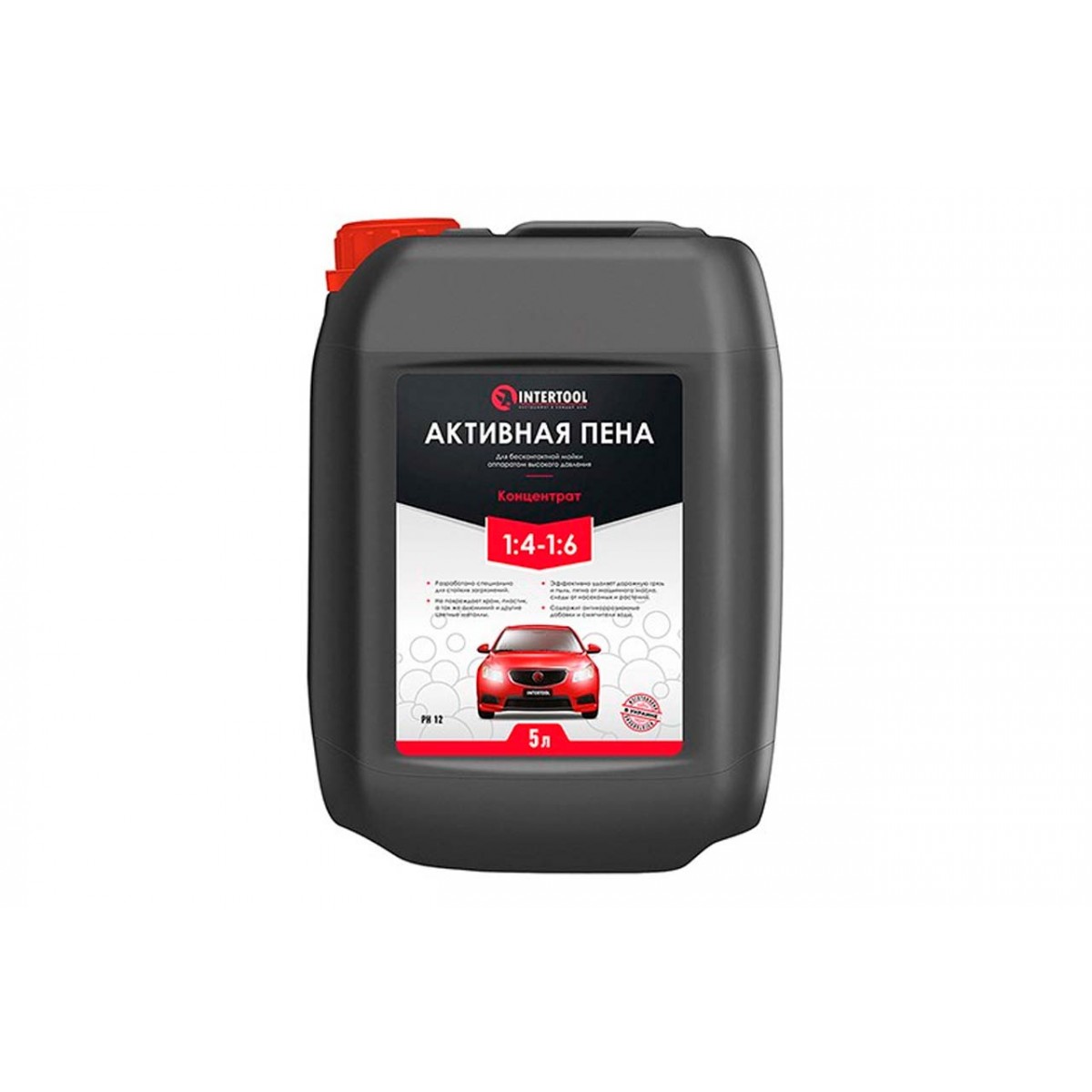 Пена активная Intertool 5л x 1:4-1:6 концентрат (FS-9015)