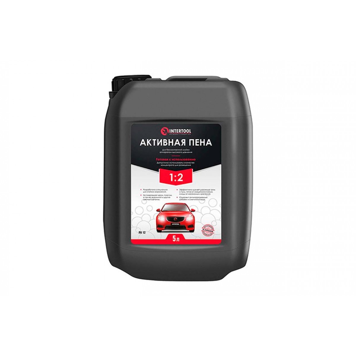 Пена активная Intertool 5л x 1:2 (FS-9005)