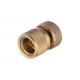 Коннектор латунный на шланг Intertool-Storm 1/2