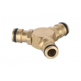 Тройник латунный для коннектора Intertool-Storm 1/2