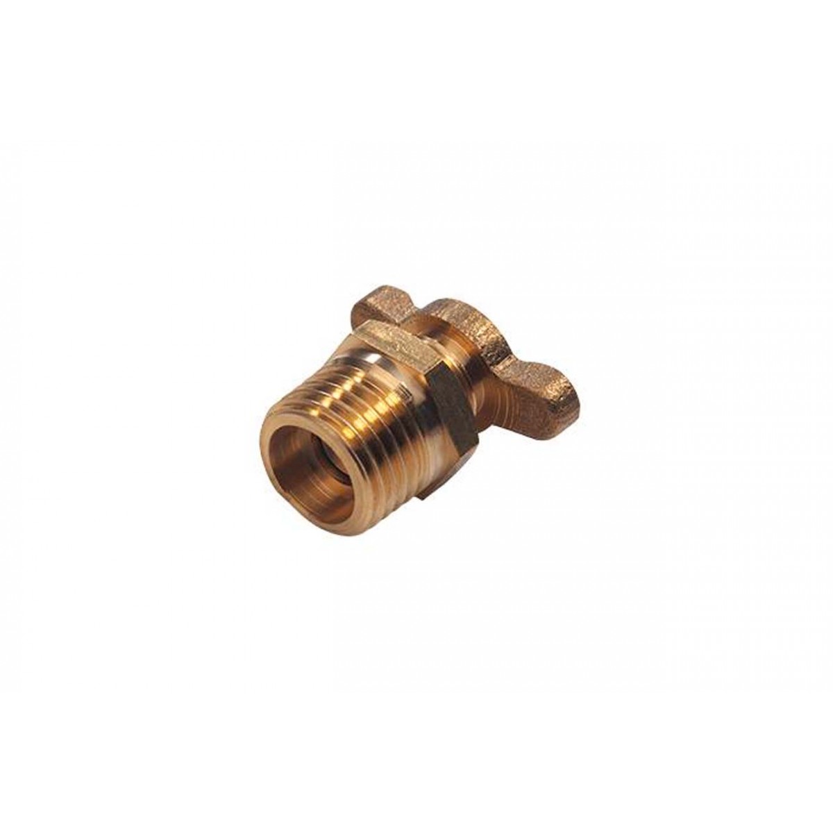 Клапан сливной для компрессоров Intertool 1/4" барашек (PT-5021)