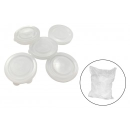 Крышка на банку XPlast термо-рубежанка белая от10шт (Х-К035) (10 шт.)