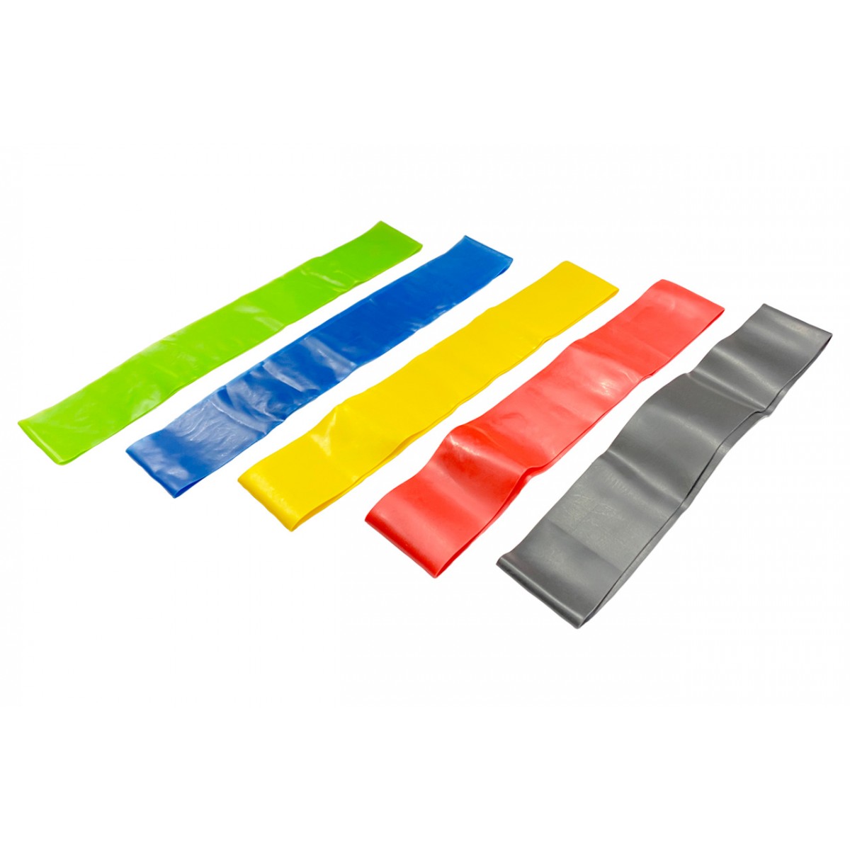 Набор фитнес резинок Fit Simplity 600 x 50мм (5шт) (EL-618) Набор фитнес резинок Fit Simplity 600 x 50мм (5шт) (EL-618)