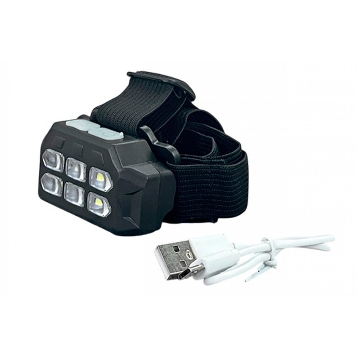 Фонарь налобный аккумуляторный 6SMD (MPH038277) Фонарь налобный аккумуляторный 6SMD (MPH038277)