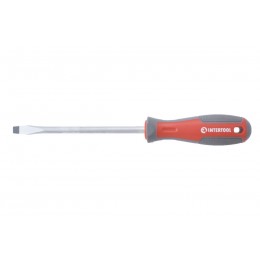 Отвертка Intertool SL8 x 150 мм Pro (VT-3312) Отвертка Intertool SL8 x 150 мм Pro (VT-3312)