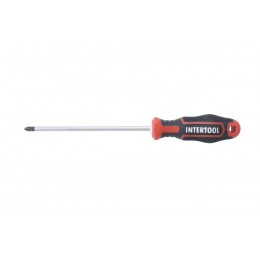 Отвертка Intertool PH2 x 150 мм Storm (VT-3422) Отвертка Intertool PH2 x 150 мм Storm (VT-3422)