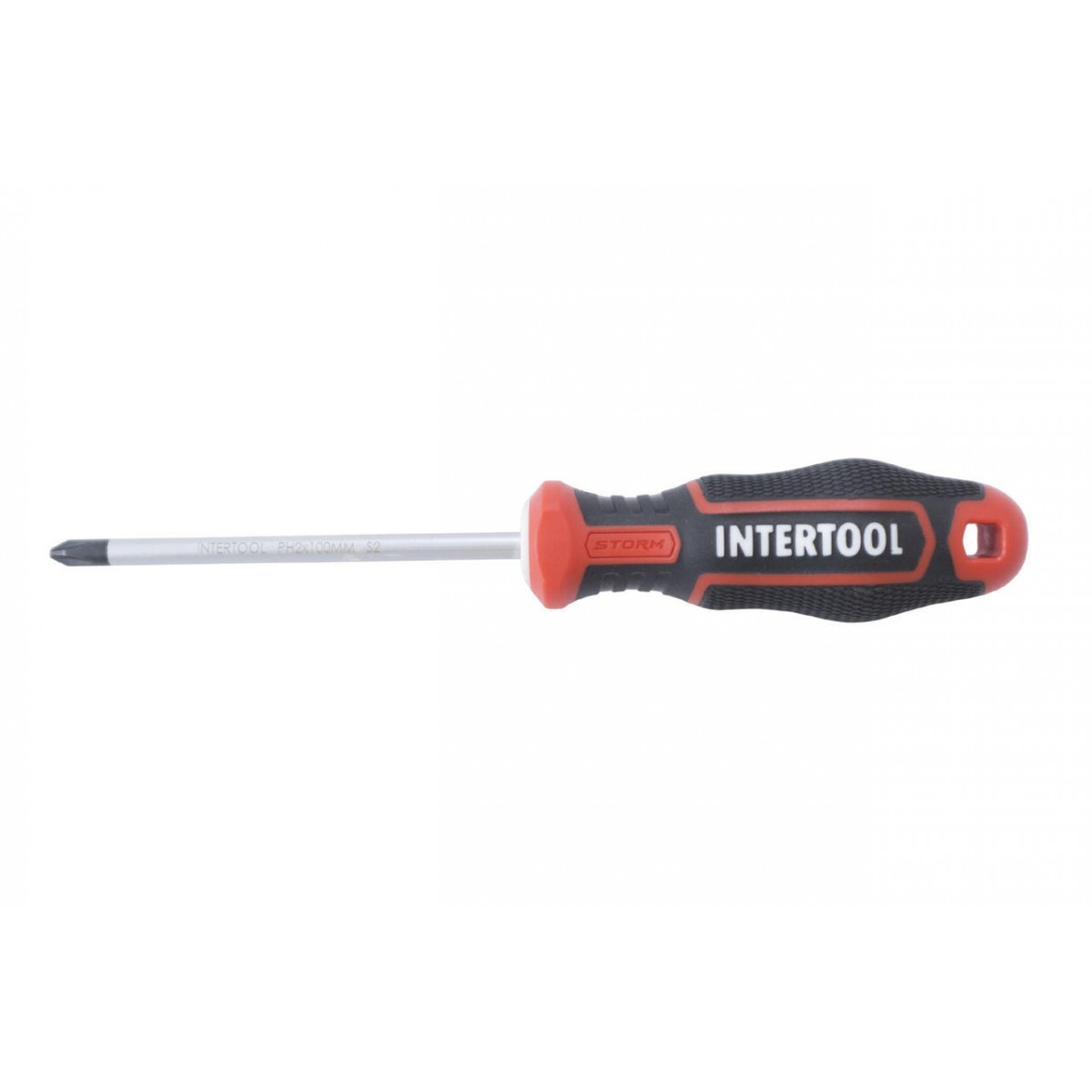 Отвертка Intertool PH2 x 100 мм Storm (VT-3420)