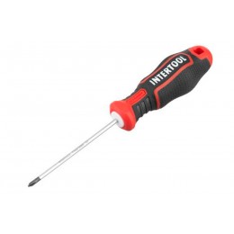 Отвертка Intertool PH0 x 75 мм Storm (VT-3413) Отвертка Intertool PH0 x 75 мм Storm (VT-3413)