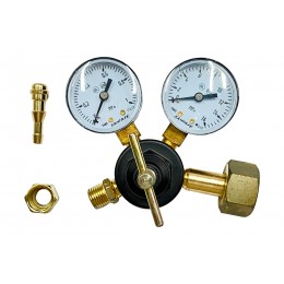 Редуктор углекислотный CO2 ATF УР-6-6 x 16МПа маленький алюминий (ATF-107-1)