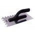 Гладилка нержавеющая Mastertool 270 x 125 мм зуб 12 x 12 мм (08-2227) черная