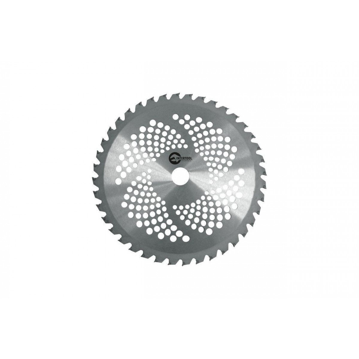 Диск для триммера Intertool 254 х 40T х 25.4 мм с напайками (DT-2239)