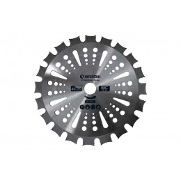 Диск для триммера Intertool 255мм x 40Т победитовый двусторонний (DT-2351)