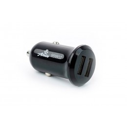 Автомобильное зарядное устройство 12 Atelie 2 USB x 5V x 2.1A черный (951802)