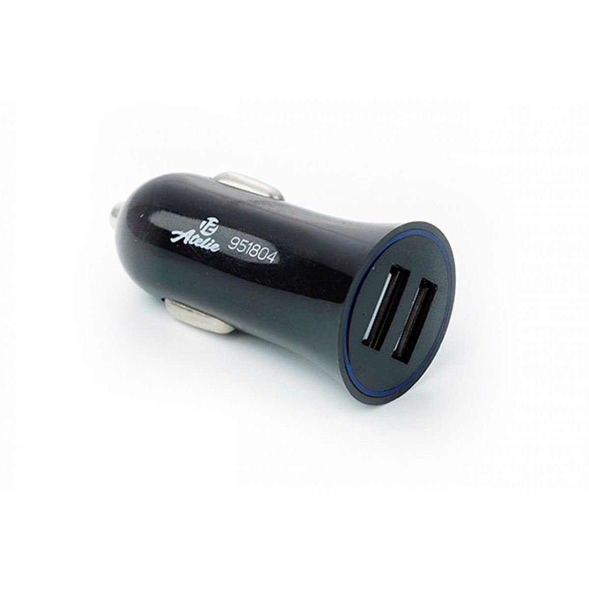 Автомобильное зарядное устройство 12 Atelie 2 USB x 5V x 2.1A черный (951804)
