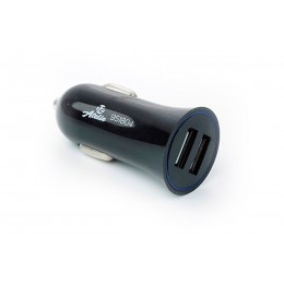 Автомобильное зарядное устройство 12 Atelie 2 USB x 5V x 2.1A черный (951804)
