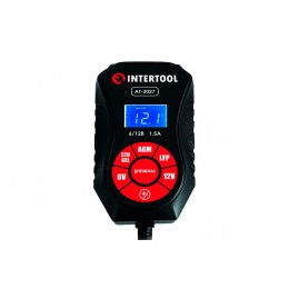 Устройство зарядное Intertool 6/12В x 1.5А x 40Ач (AT-3027)