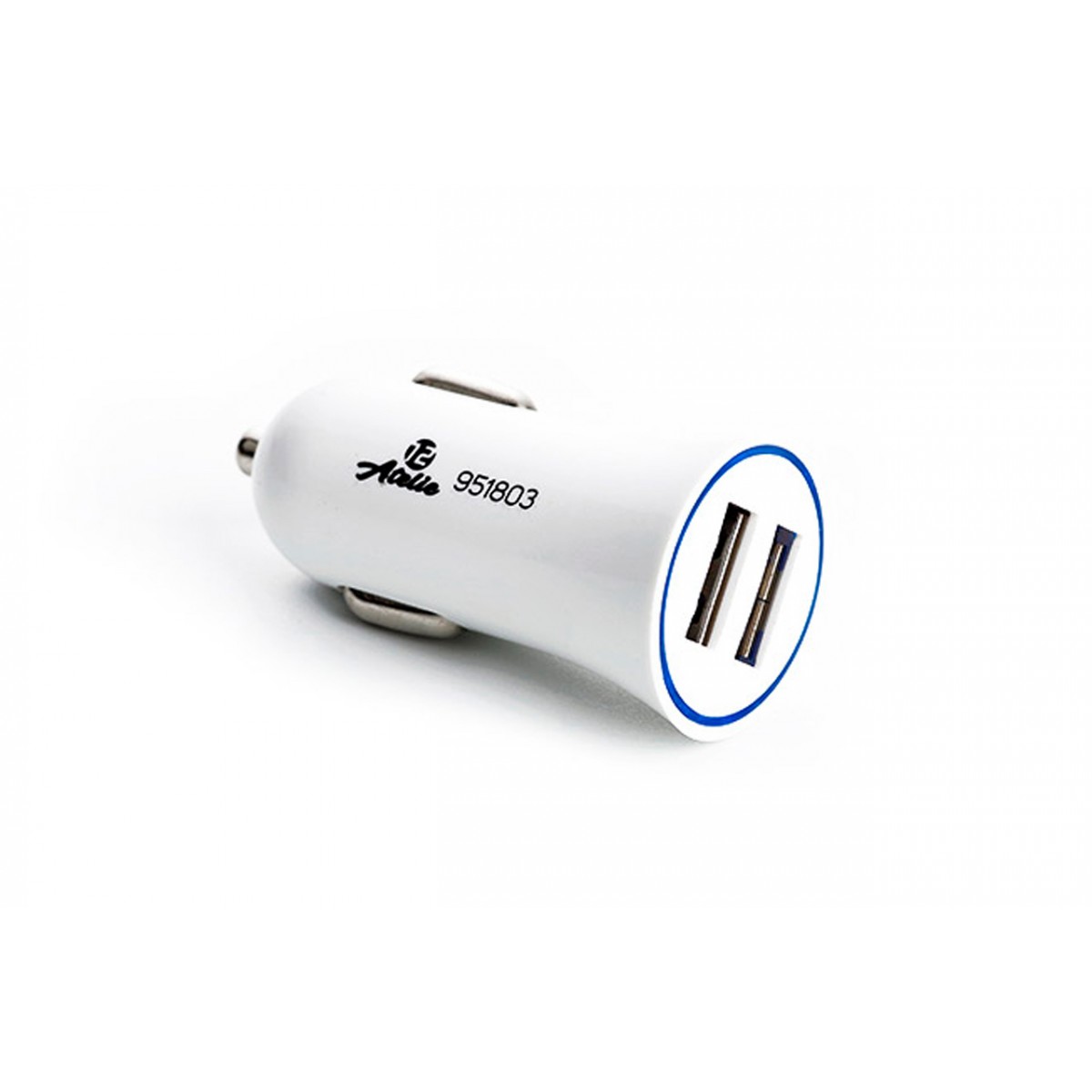 Автомобильное зарядное устройство 12 Atelie 2 USB x 5V x 2.1A белый (951803) Автомобильное зарядное устройство 12 Atelie 2 USB x 5V x 2.1A белый (951803)