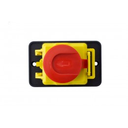 Кнопка бетономешалки Рамболд 4 контакта с крышкой (КН 9084 4Р)