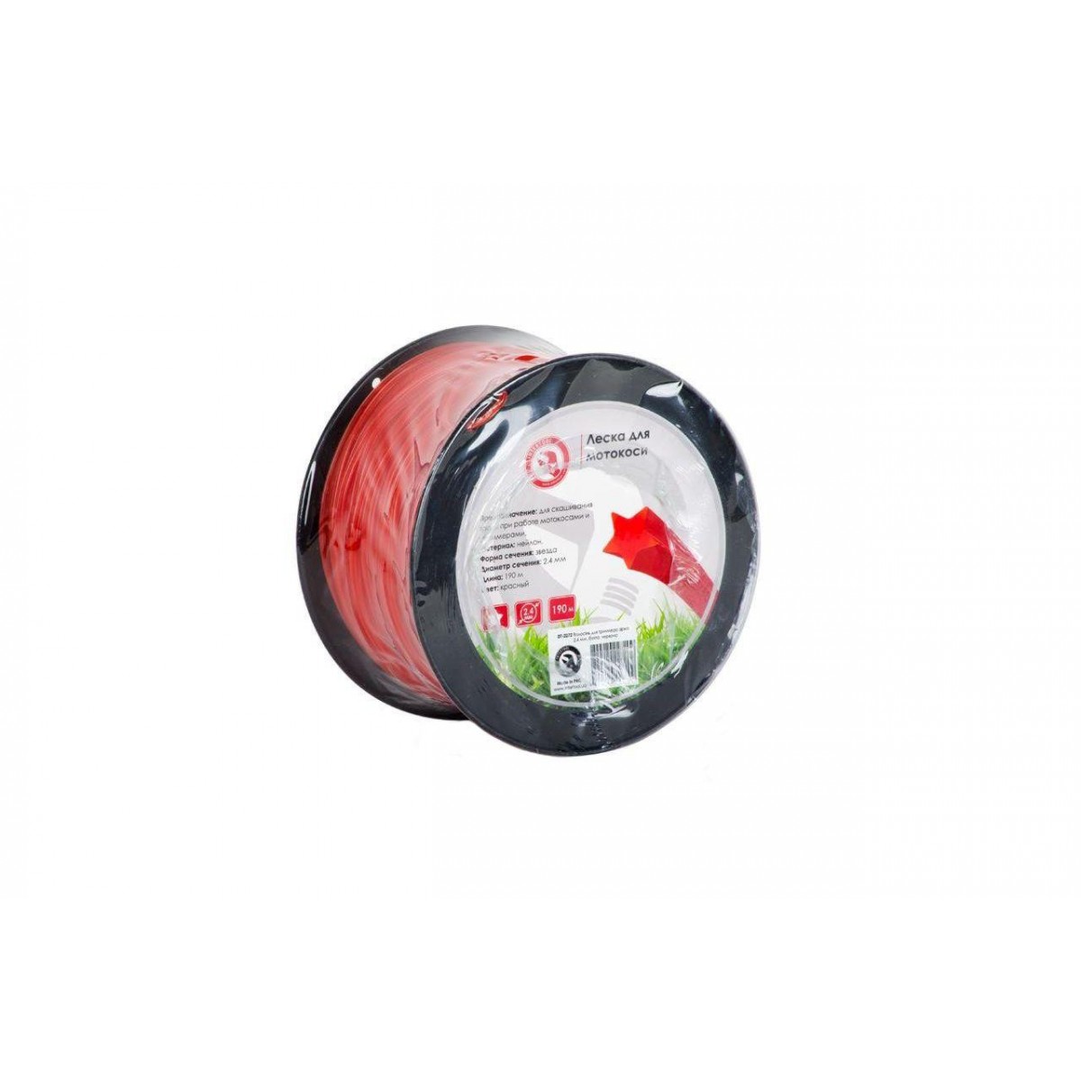 Леска для триммера Intertool 2.4 мм x 190 м 