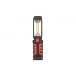 Фонарь магнитный Intertool-Storm 1+3Вт x 200Лм x 1500мAч 3 (LB-0145)