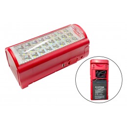 Фонарь переносной 24 LED с Power Bank (4000mAh USB 30 часов) Astra Silver Турция (RD-24 /1125-815)