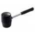 Киянка Mastertool 450 г х 60 мм черная резина ручка металл (02-1302)
