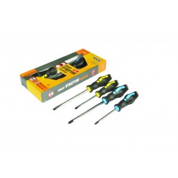 Набор ударных отверток Mastertool 4 шт. 40-1153 (40-1153)