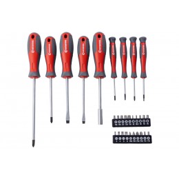 Набор отверток Intertool PH x SL с битами 29 ед. (VT-3329)