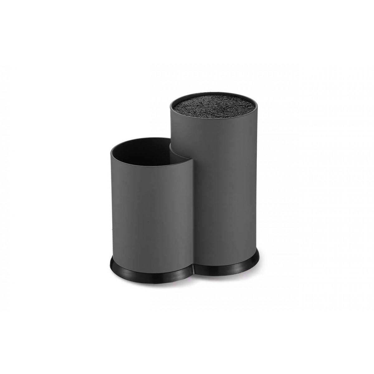 Колодка для ножей с подставкой Maestro 220 x 200 x 120мм серая (MR-1438A-GRAY)
