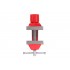 Тиски Intertool мини 50 мм (HT-0056)