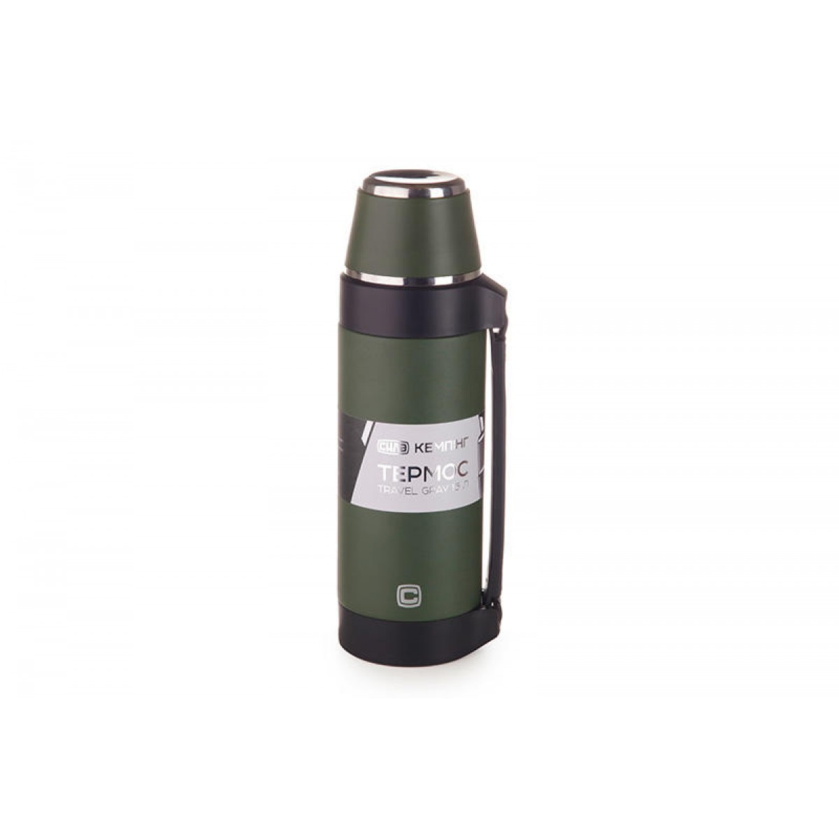 Термос Сила 1500 мл Travel Gray (960666) Термос Сила 1500 мл Travel Gray (960666)