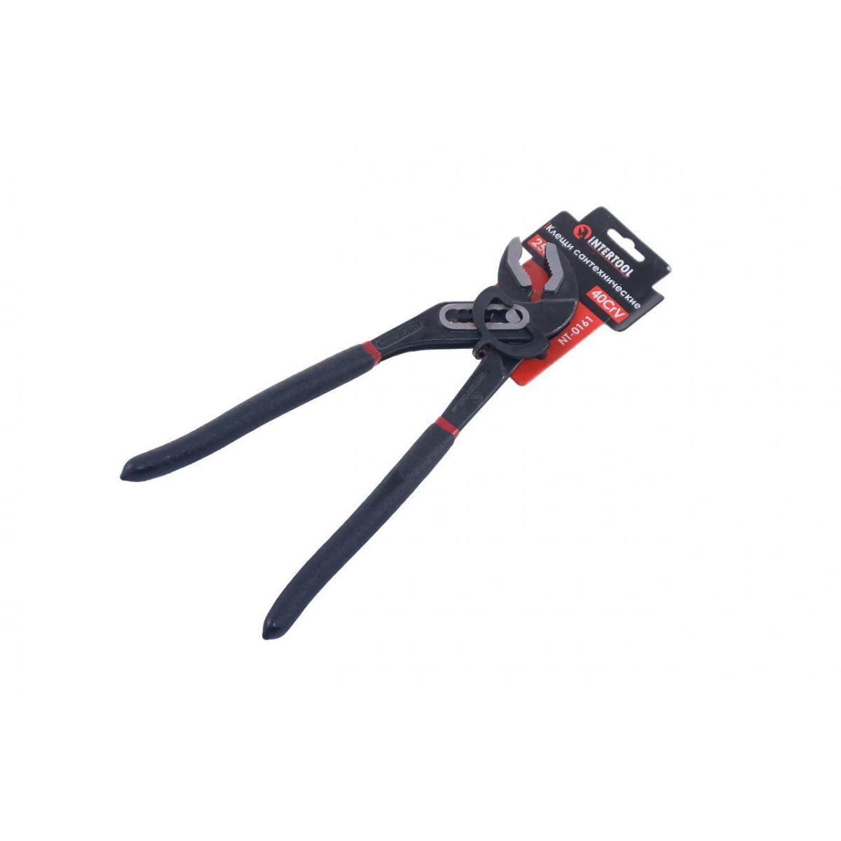 Клещи трубные Intertool 250 мм фосфат (NT-0161) Клещи трубные Intertool 250 мм фосфат (NT-0161)