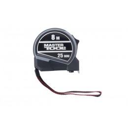 Рулетка Mastertool 8 м x 25 мм 2 фиксатора (60-8025)