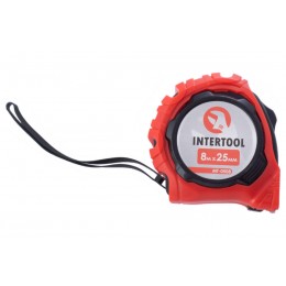 Рулетка Intertool 8 м x 25 мм магнит (MT-0508)