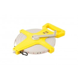 Рулетка Mastertool 100 м x 13 мм геодезическая стекловолокно (66-1013)