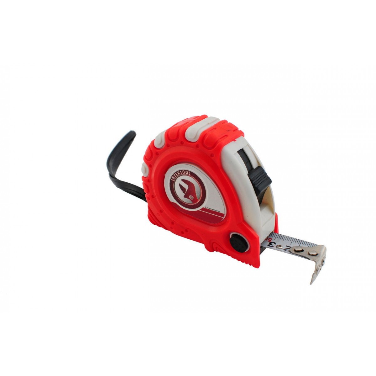 Рулетка Intertool 8 м х 25 мм супер-магнит (MT-0308)