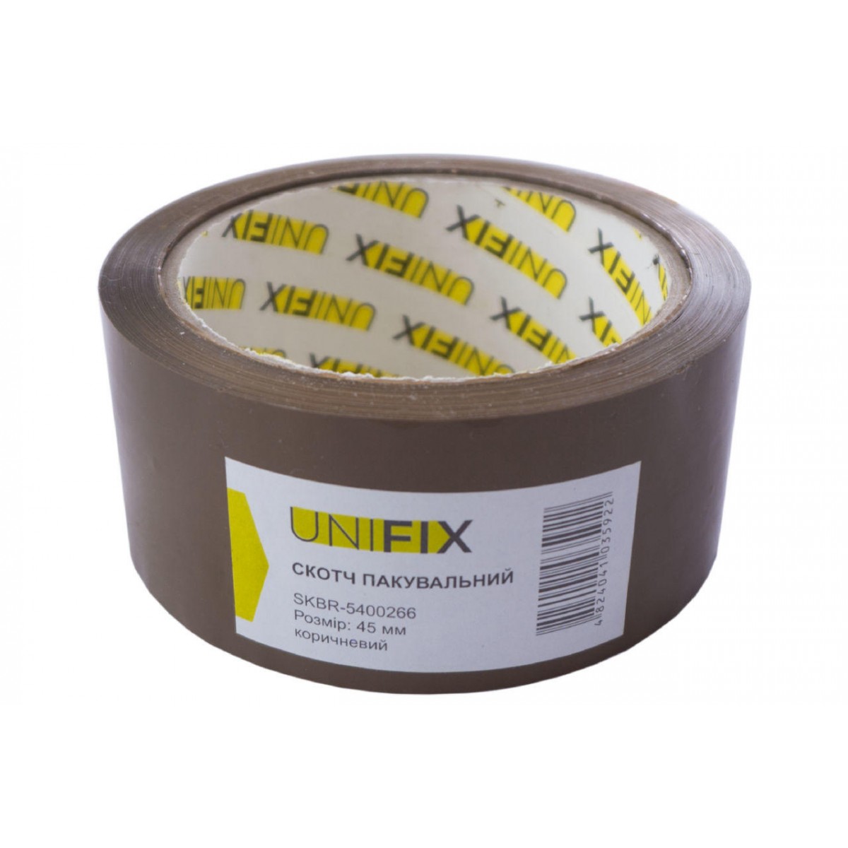 Скотч Unifix 45 мм x 80 м x 40 мкм коричневый (SKBR-5400266)