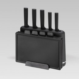 Набір ножів + набір обробних дошок MR-1412-BLACK