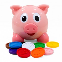 Интерактивная обучающая игрушка Smart-Копилочка KIDDI SMART 208441 украинский и английский Интерактивная обучающая игрушка Smart-Копилочка KIDDI SMART 208441 украинский и английский